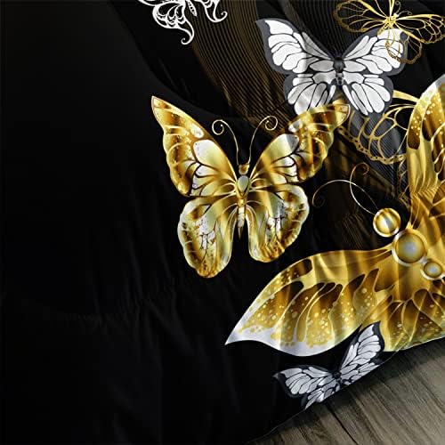 Butterfly Comforter Set for Adults