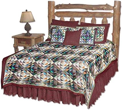 Patch Magic Frosting Patches King Quilt Set 1