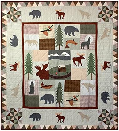 Patch Magic Quilts White Mountain Whispers King Set