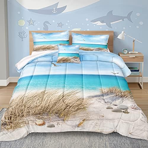 MOVE OVER Ocean Comforter Set 4 Piece California King