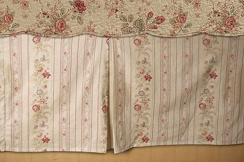 Greenland Home Antique Rose Bed Skirt King Size