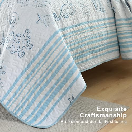 HORIMOTE HOME Coastal Quilt Set King Size