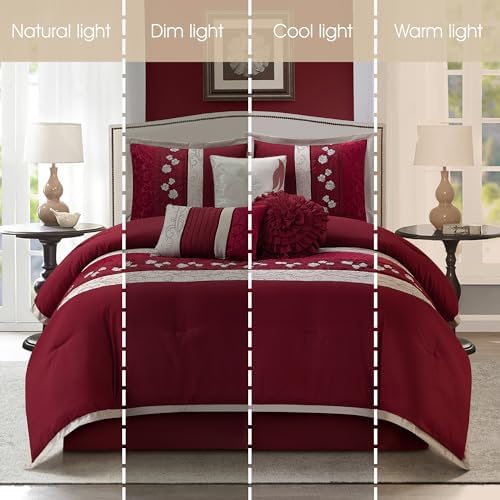Stratford Park Floral 7-Piece Comforter Set California King