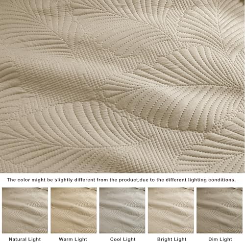 B2EVER Queen Quilt Set with 2 Pillow Shams