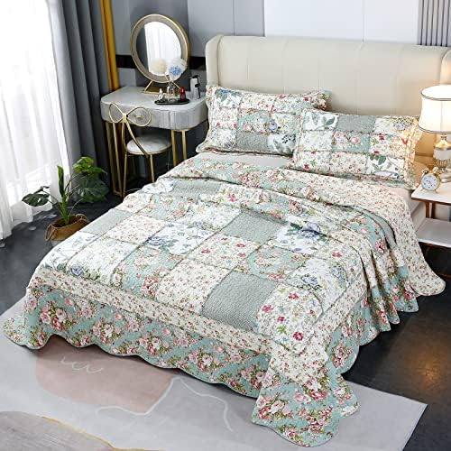 Brandream Queen Size Patchwork Quilt Set