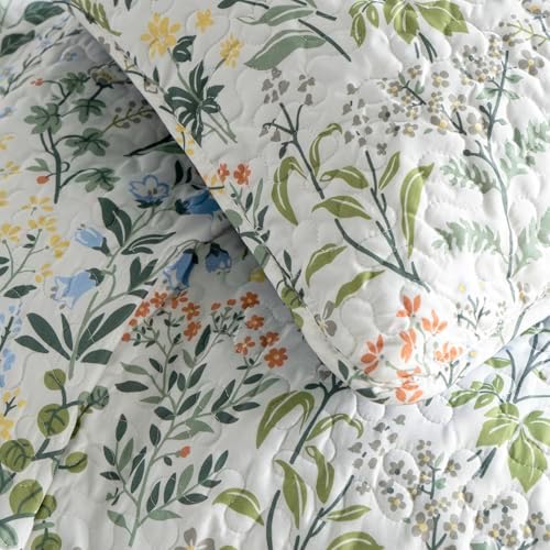 TISPLR Floral Quilt King Set 3 Pieces