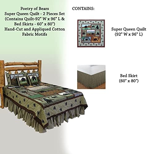 Patch Magic Quilts Poetry of Bears 2-Piece Set