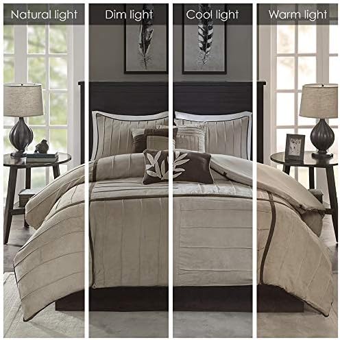Madison Park Dune Suede Comforter Set 7 Piece