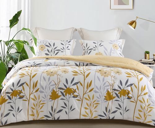 SLEEPBELLA 600 Thread Count Cotton Comforter Set 3Pcs
