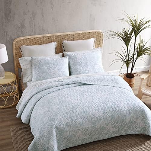 Tommy Bahama Twin Quilt Set with Matching Shams