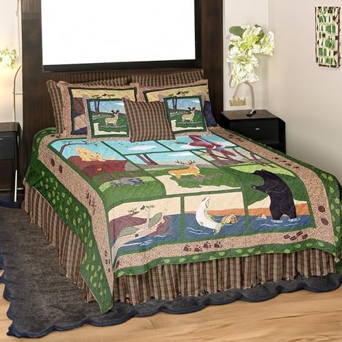 Patch Magic Quilts American Wilderness Twin Set