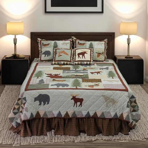 Patch Magic Quilts White Mountain Whispers King Set