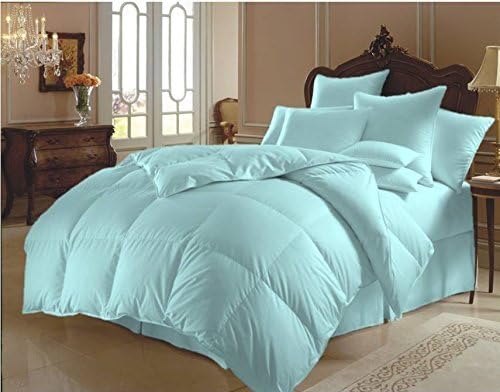 SUNSHINE BEDDING 8 PCS Aqua Blue Comforter Set