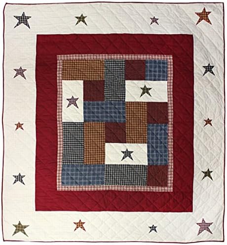 Patch Magic Woodland Square Super King Quilt Set 1