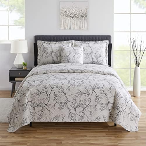 Clara Clark 7 Piece Summer Quilt Set Queen Size