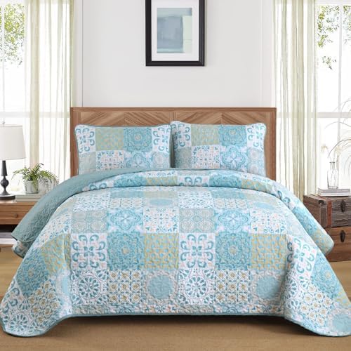 Dobuyly Patchwork Quilt Set Queen Size 1