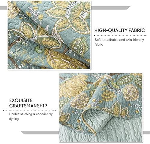 Travan 3-Piece Quilt Set with Shams Queen Size