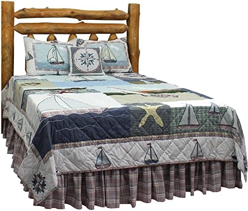 Patch Magic Sailboats Voyage Super Queen Quilt Set