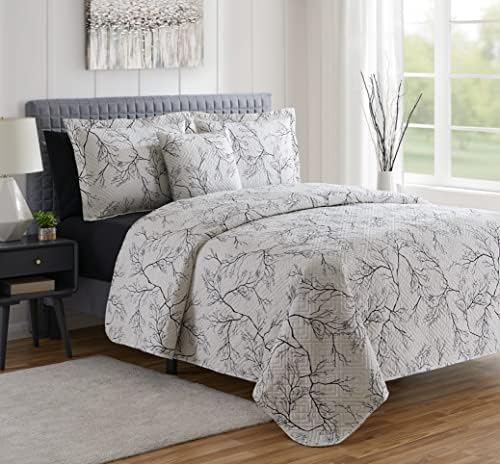 Clara Clark 7 Piece Summer Quilt Set Queen Size