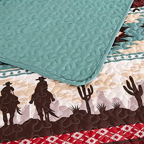 Chezmoi Collection Dune 3-Piece Quilt Set