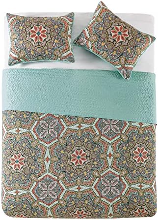 VCNY Home King Quilt Set 5-Piece Reversible