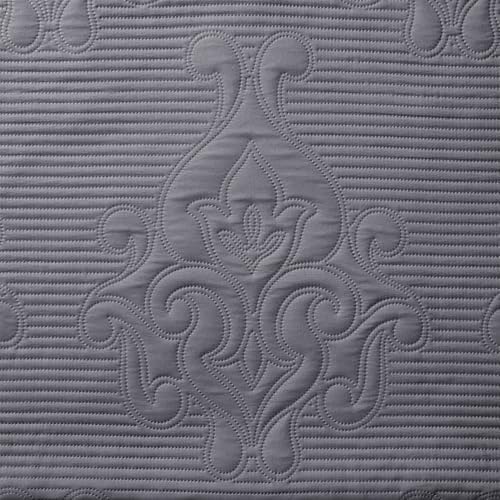 VCNY Home - Quilt Set 3-Piece FullQueen Solomun Grey