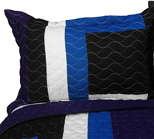 Onitiva Slience Stream 3PC Patchwork Quilt Set 1