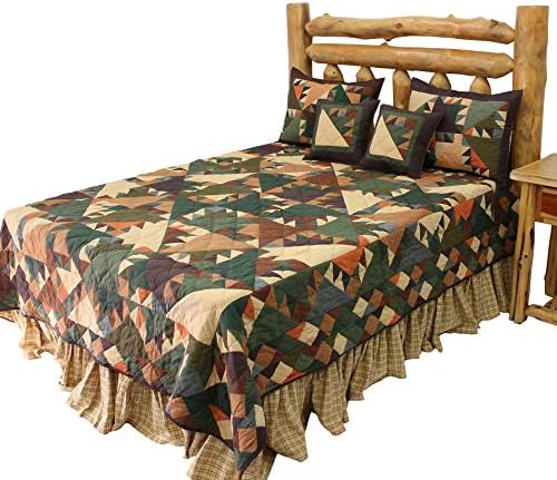 Patch Magic Harvest Rays Super Queen Quilt Set 3 Pieces