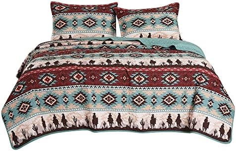 Chezmoi Collection Dune 3-Piece Quilt Set
