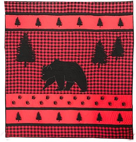Patch Magic Bear Tracks Super King Quilt Set 1