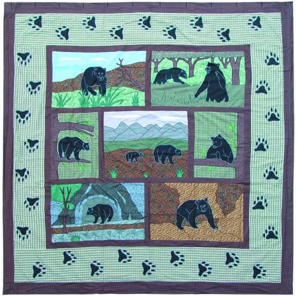 Patch Magic Quilts Poetry of Bears 2-Piece Set