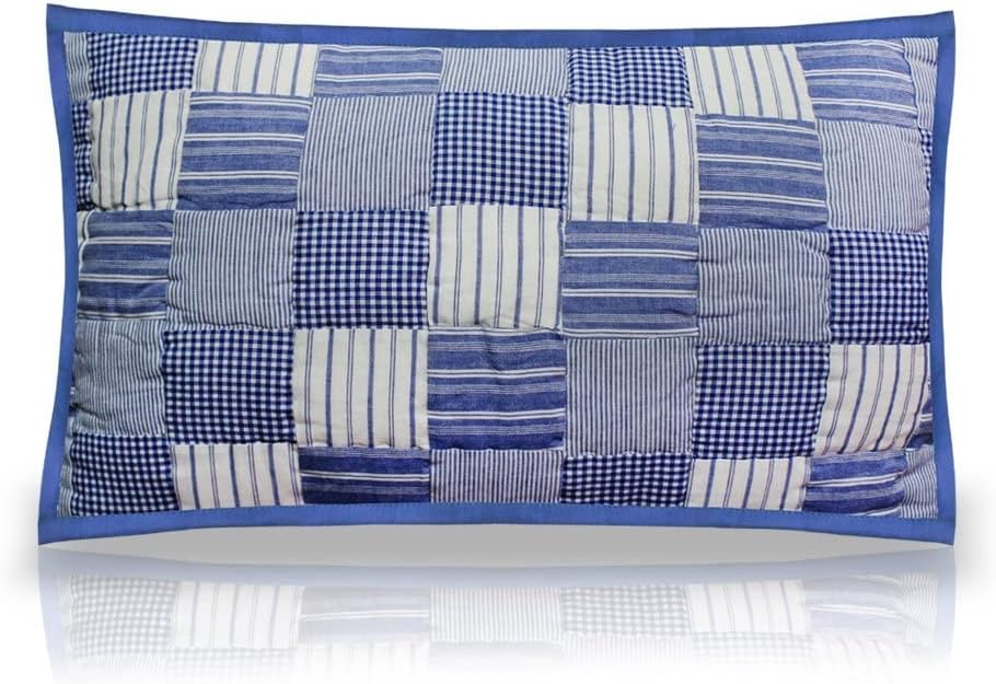 Patch Magic Tumbling Blues Super King Quilt Set