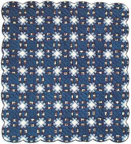 Patch Magic Shark Eyes Queen Quilt Set