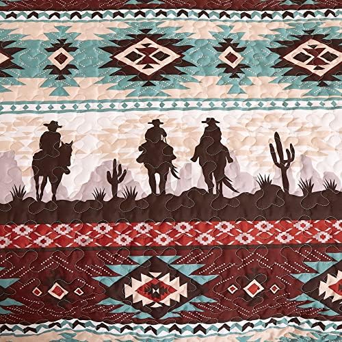 Chezmoi Collection Dune 3-Piece Quilt Set