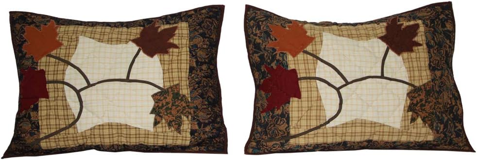 Patch Magic Autumn Leaves Twin Quilt Set of 3 1