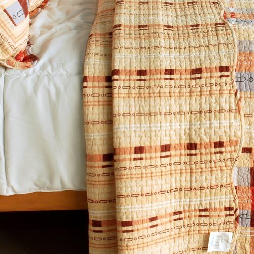 Blancho Bedding Enthusiasm Waltz 3PC Cotton Quilt Set