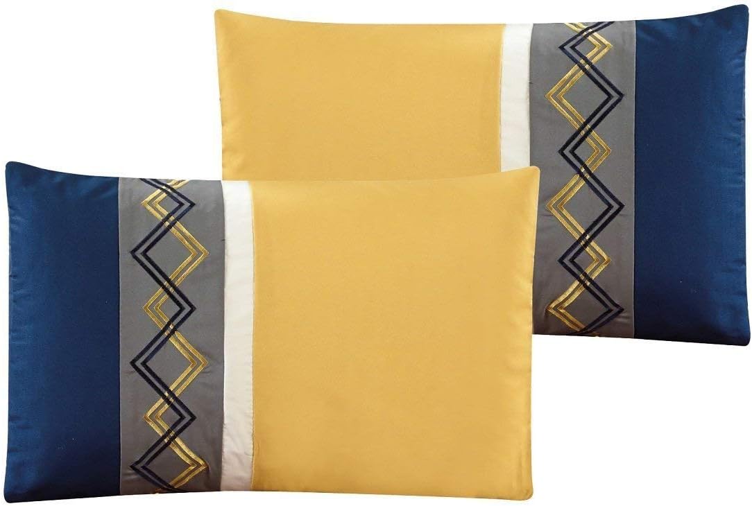 Chezmoi Arden 7-Piece Comforter Set - California King