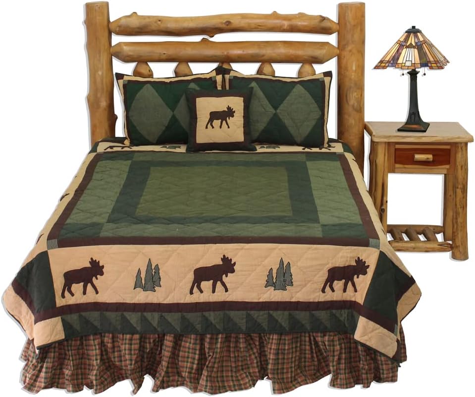 Patch Magic Quilt Set Alpine Cedar Trail California King