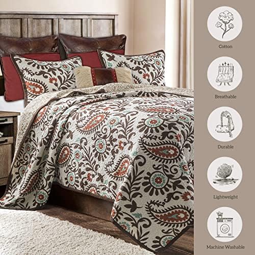 Paseo Road Rebecca 3 Piece Quilt Set Super King 1