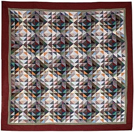 Patch Magic Frosting Patches King Quilt Set 1