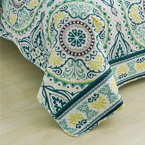 Quilt King Bedding Set 3 Piece Soft Microfiber