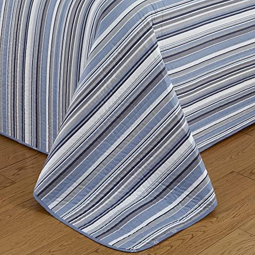 Market Place 3 Piece Reversible Quilt Set with Shams