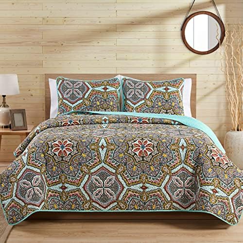 VCNY Home King Quilt Set 5-Piece Reversible