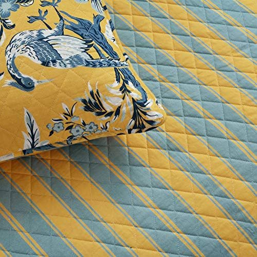 Lush Decor Dolores Reversible Cotton Quilt Set King