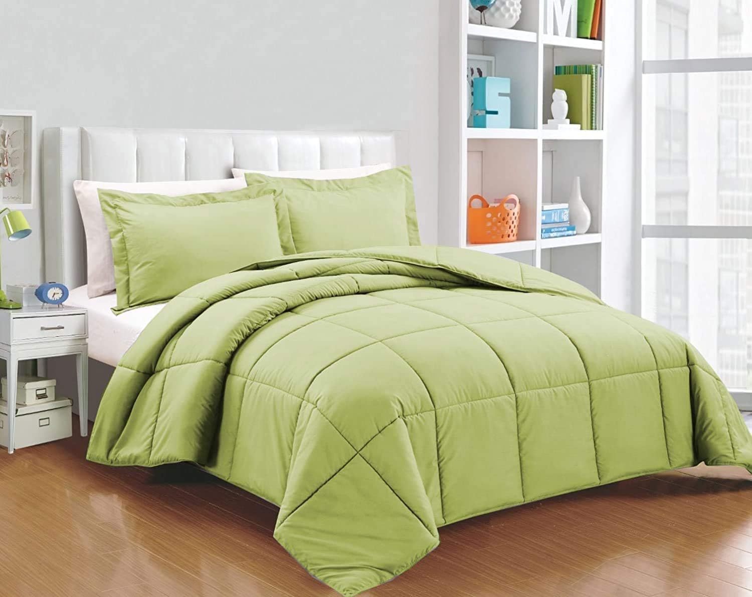 Dainty Homes 9-Piece Comforter Set Full XL Sage