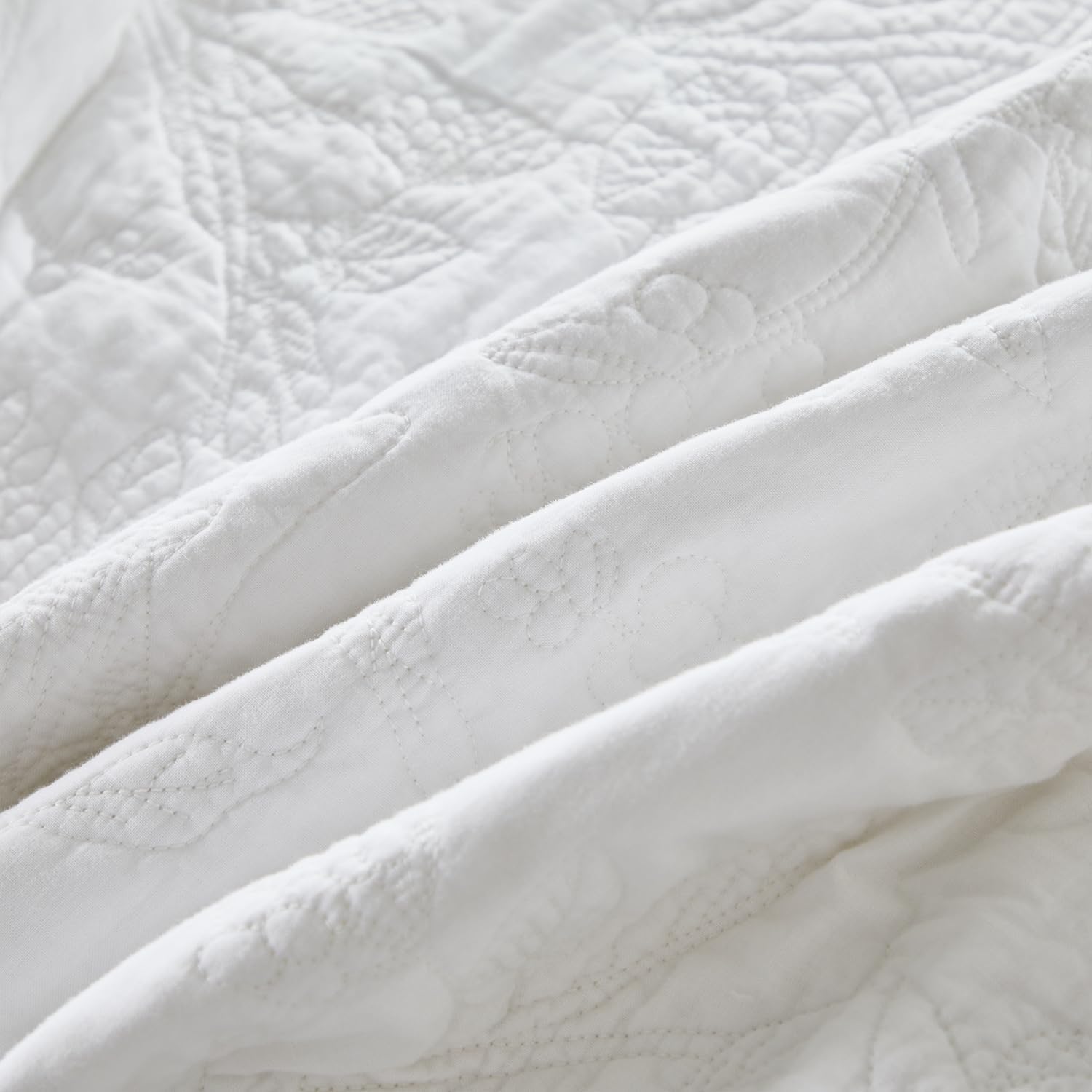 Brandream Country Birds Matelasse Quilt Set 3-Piece