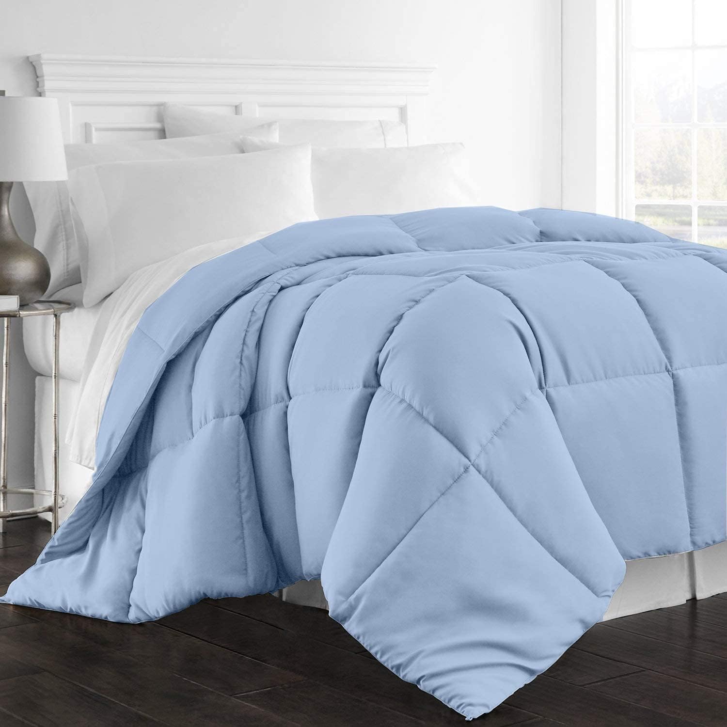 Dainty Homes 11-Piece Cotton Bed Set with Ruffle Bedspread and Pillow Shams