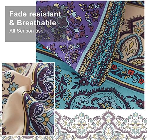 Cottolester Boho Cal King Comforter Set 8 Piece
