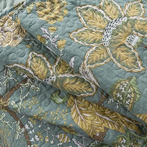 NEWLAKE Reversible Patchwork Quilt Set Queen Size
