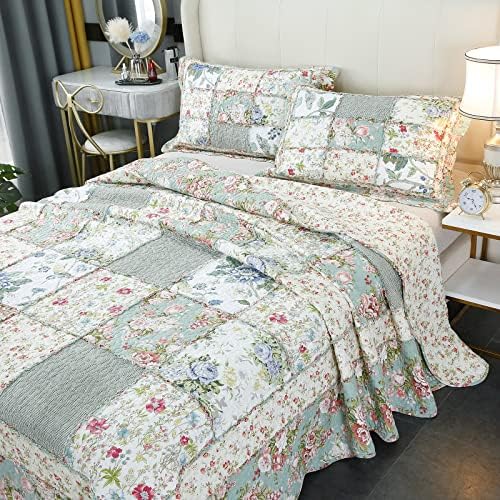 Brandream Queen Size Patchwork Quilt Set